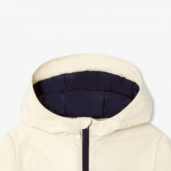 Water-repellent parka for boys