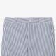Boy striped twill Bermuda shorts