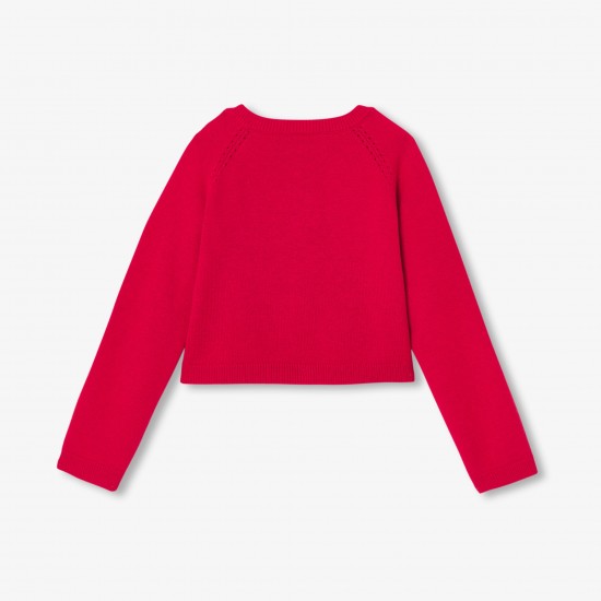 Girl short cardigan