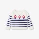 Baby girl cotton sailor top