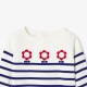 Baby girl cotton sailor top