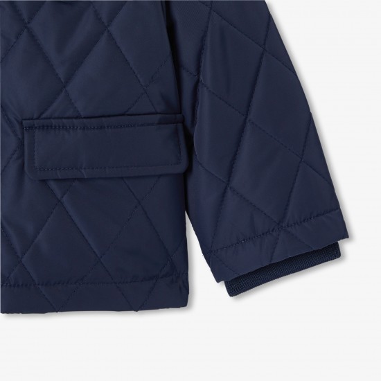 Baby boy quilted jacket