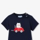 Baby boy short-sleeved cotton T-shirt