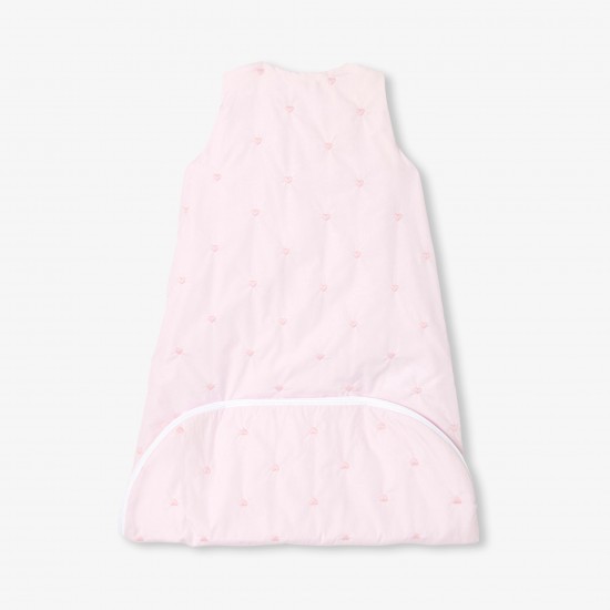 6-24 months adjustable embroidered poplin sleeping bag