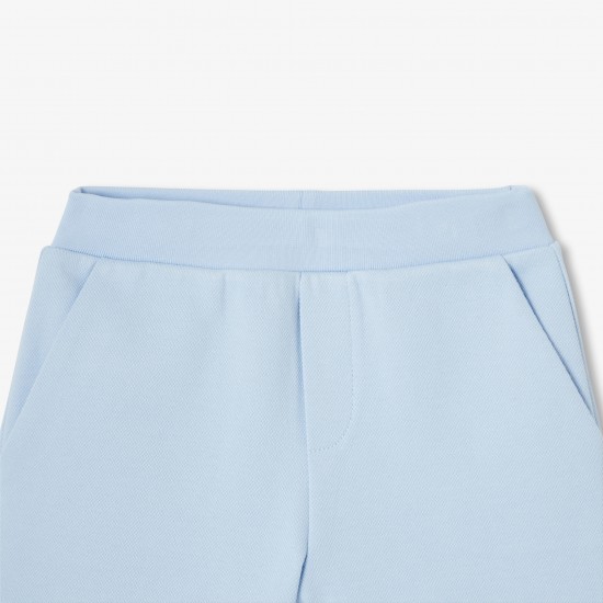 Boys' double-sided piqué fleece shorts