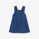 Baby girl denim pinafore dress