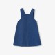 Baby girl denim pinafore dress