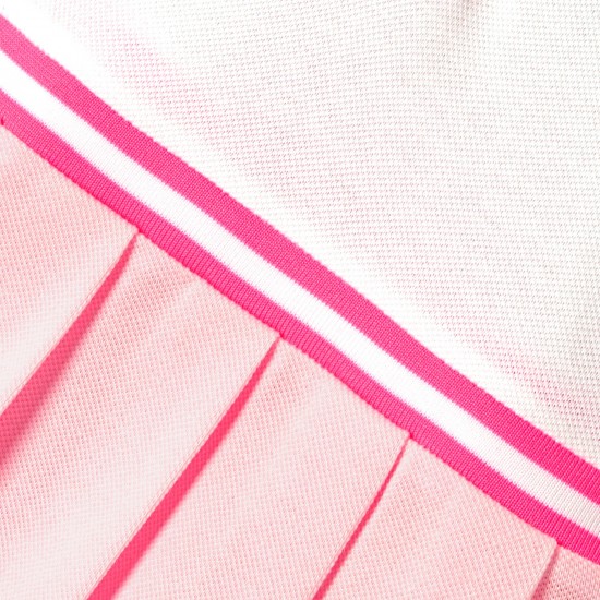 Baby girl polo dress in cotton piqué