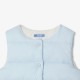 Baby girl sleeveless padded jacket