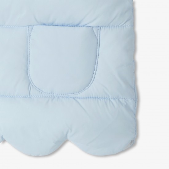 Baby girl sleeveless padded jacket