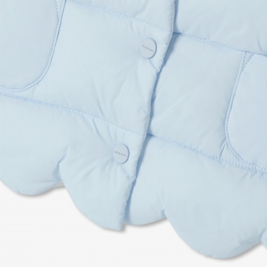 Baby girl sleeveless padded jacket