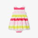 Baby girl cotton satin ceremony dress