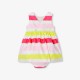 Baby girl cotton satin ceremony dress