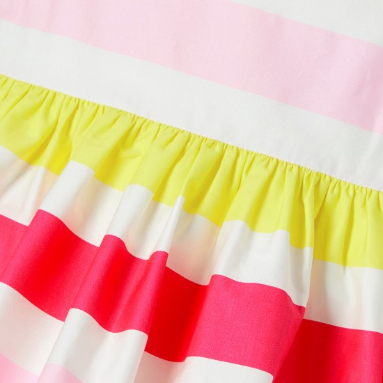 Baby girl cotton satin ceremony dress