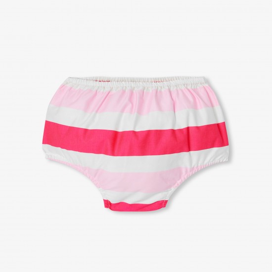 Baby girl cotton satin ceremony dress