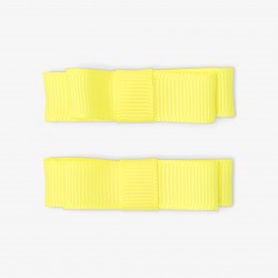 Pair of bow hair clips for girls