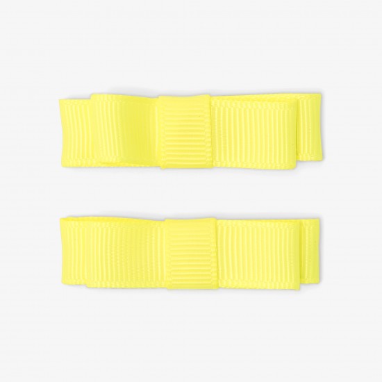 Pair of bow hair clips for girls