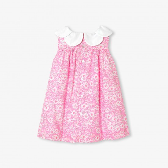 Baby girl Liberty fabric ceremony dress
