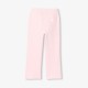 Girls' piqué knit jogging pants