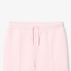 Girls' piqué knit jogging pants