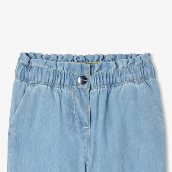 Baby girl chambray trousers