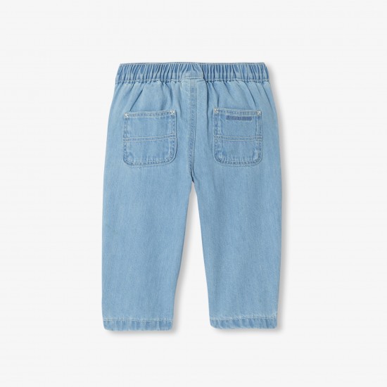Baby boy jeans lined with cotton