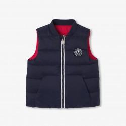 Baby boy reversible sleeveless  jacket