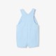 Baby boy short dungarees in twill