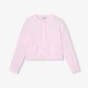 Girls' cotton jersey cardigan