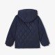Boy quilted mid-season coat