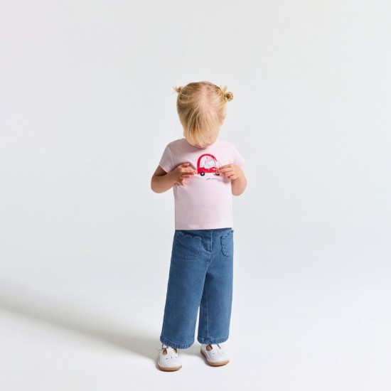 Baby girl comfort jeans