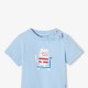 Baby boy short-sleeved cotton T-shirt