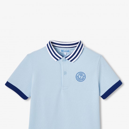 Boy cotton polo shirt