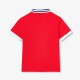 Children's cotton polo shirt