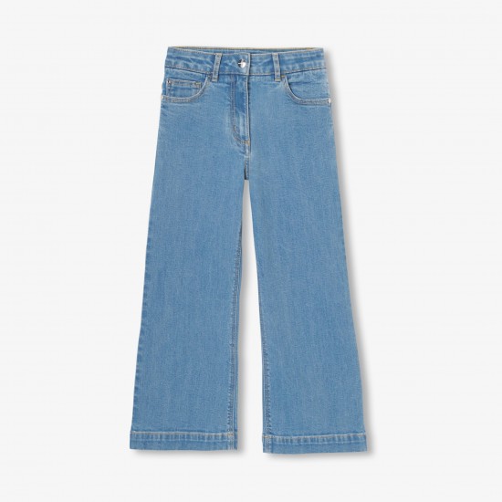 Girl wide-leg jeans