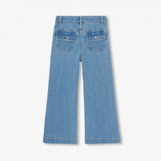 Girl wide-leg jeans