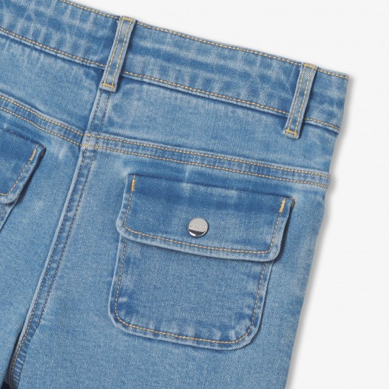 Girl wide-leg jeans