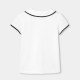 Girl short-sleeved polo shirt