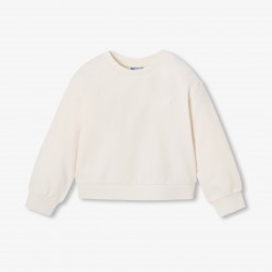 Girls' fleece sweatshirt