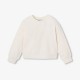 Girls' fleece sweatshirt