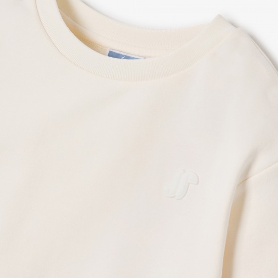 Girls' fleece sweatshirt