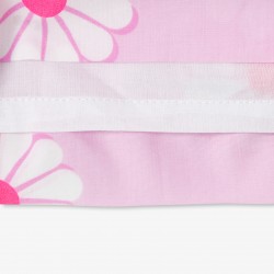 Baby girl cotton dress with floral pattern