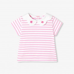Baby girl cotton sailor top