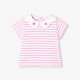 Baby girl cotton sailor top