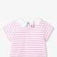 Baby girl cotton sailor top