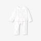 Baby girl pyjamas in interlock cotton