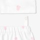 Baby girl pyjamas in interlock cotton