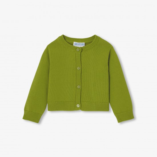 Baby girl cotton cardigan