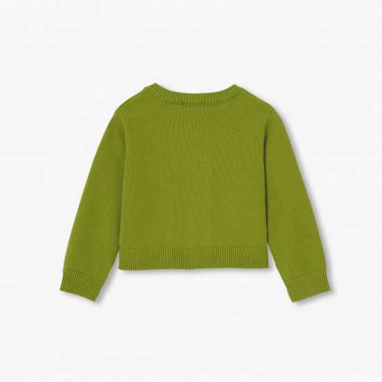 Baby girl cotton cardigan
