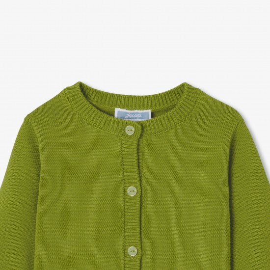 Baby girl cotton cardigan